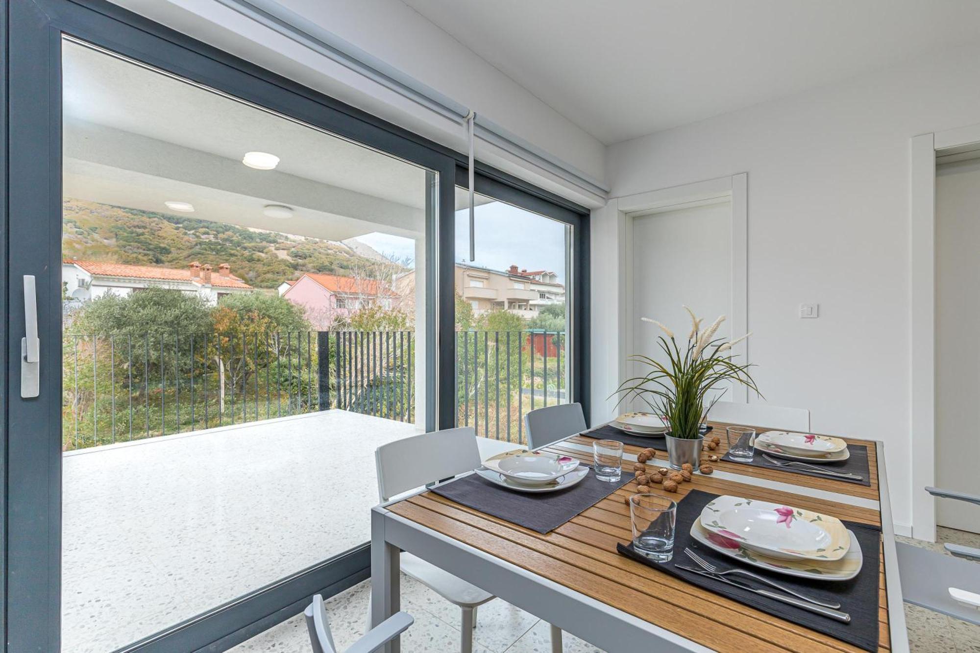 Sapore Di Mare Apartments - Happy Rentals Baška Exteriör bild
