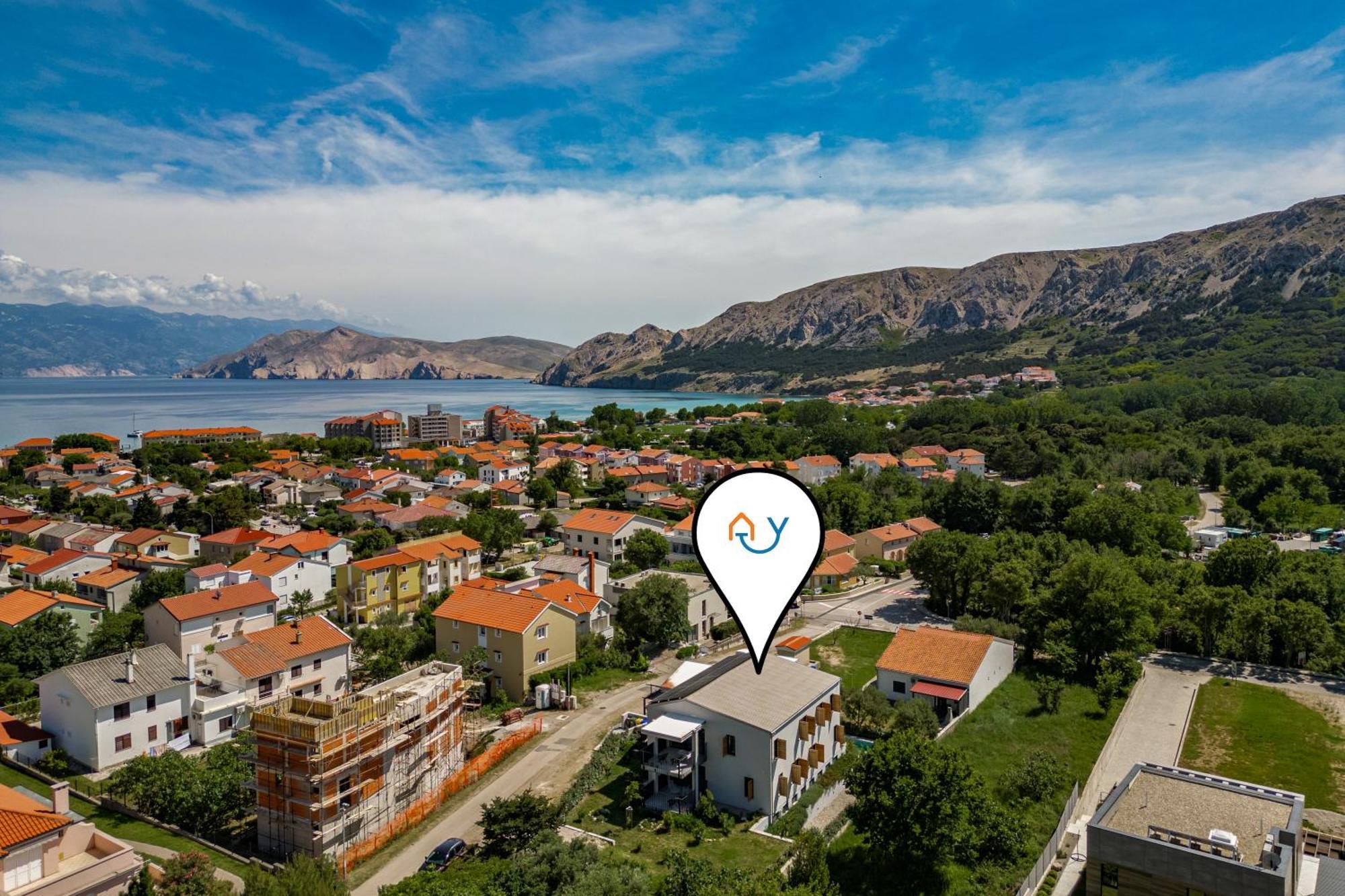 Sapore Di Mare Apartments - Happy Rentals Baška Exteriör bild